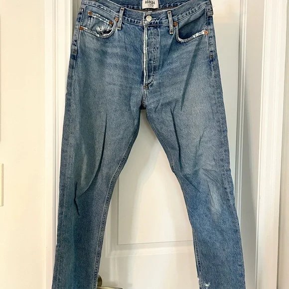 Agolde Fen straight leg high rise jean - Picture 6 of 7